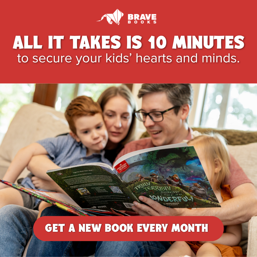 BRAVE Books Facebook ad