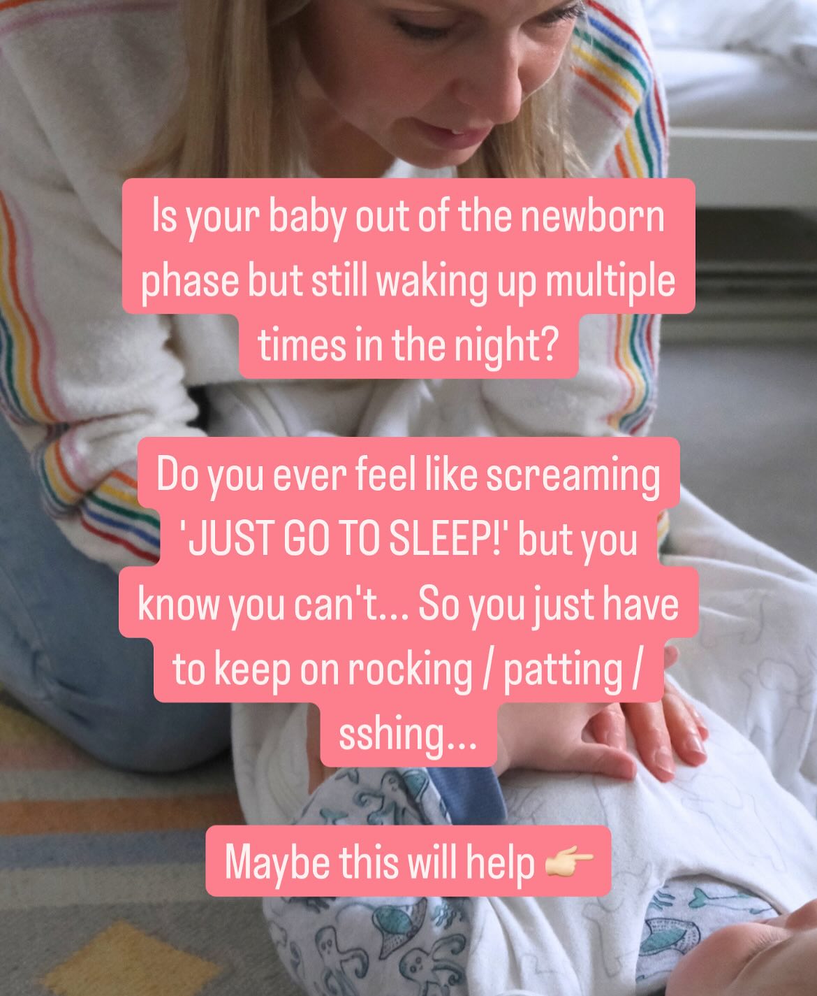 settled_sleep Facebook ad: Is your baby out of the newborn phase…