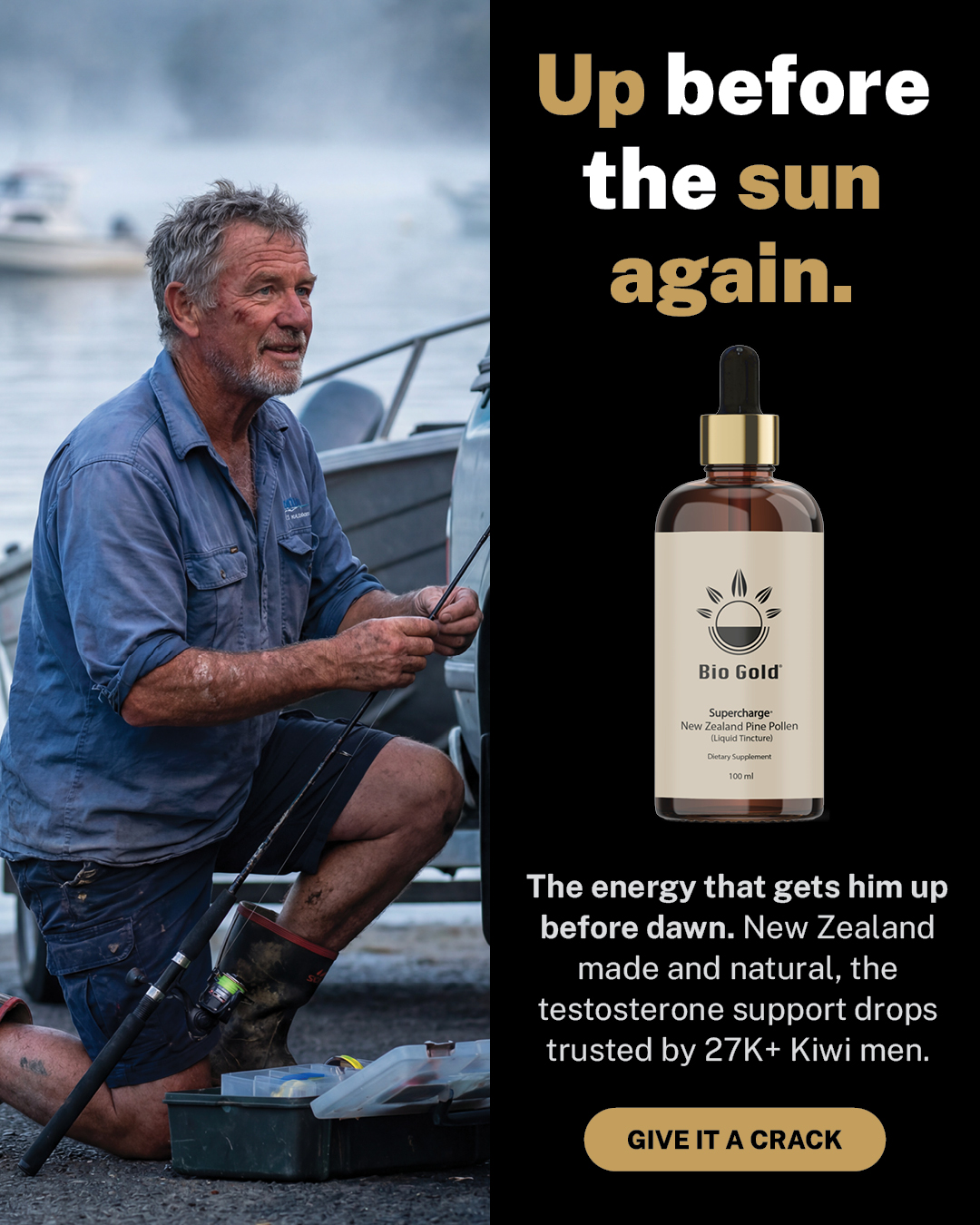 Bio Gold NZ Facebook ad