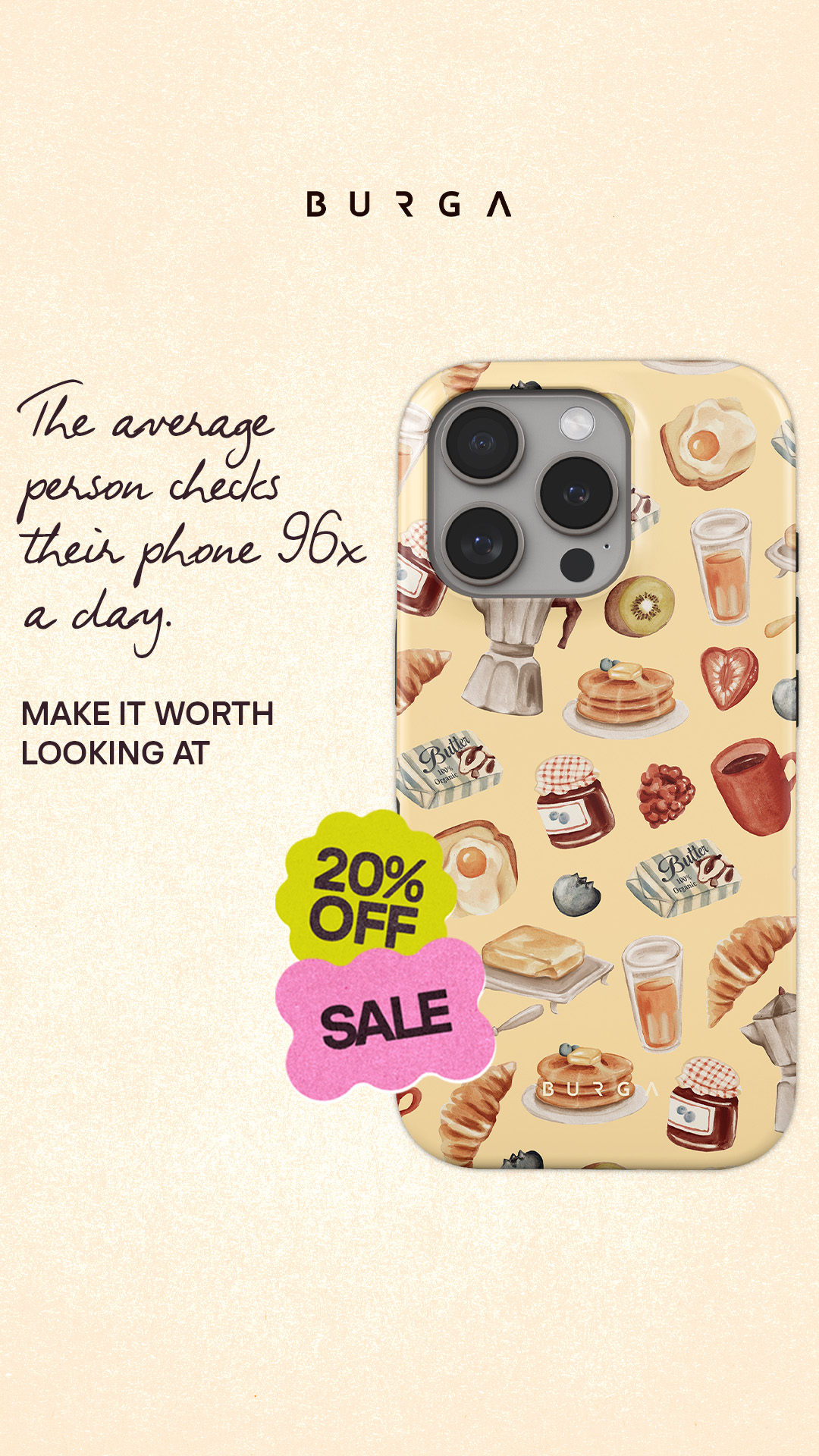 BURGA Global Facebook ad