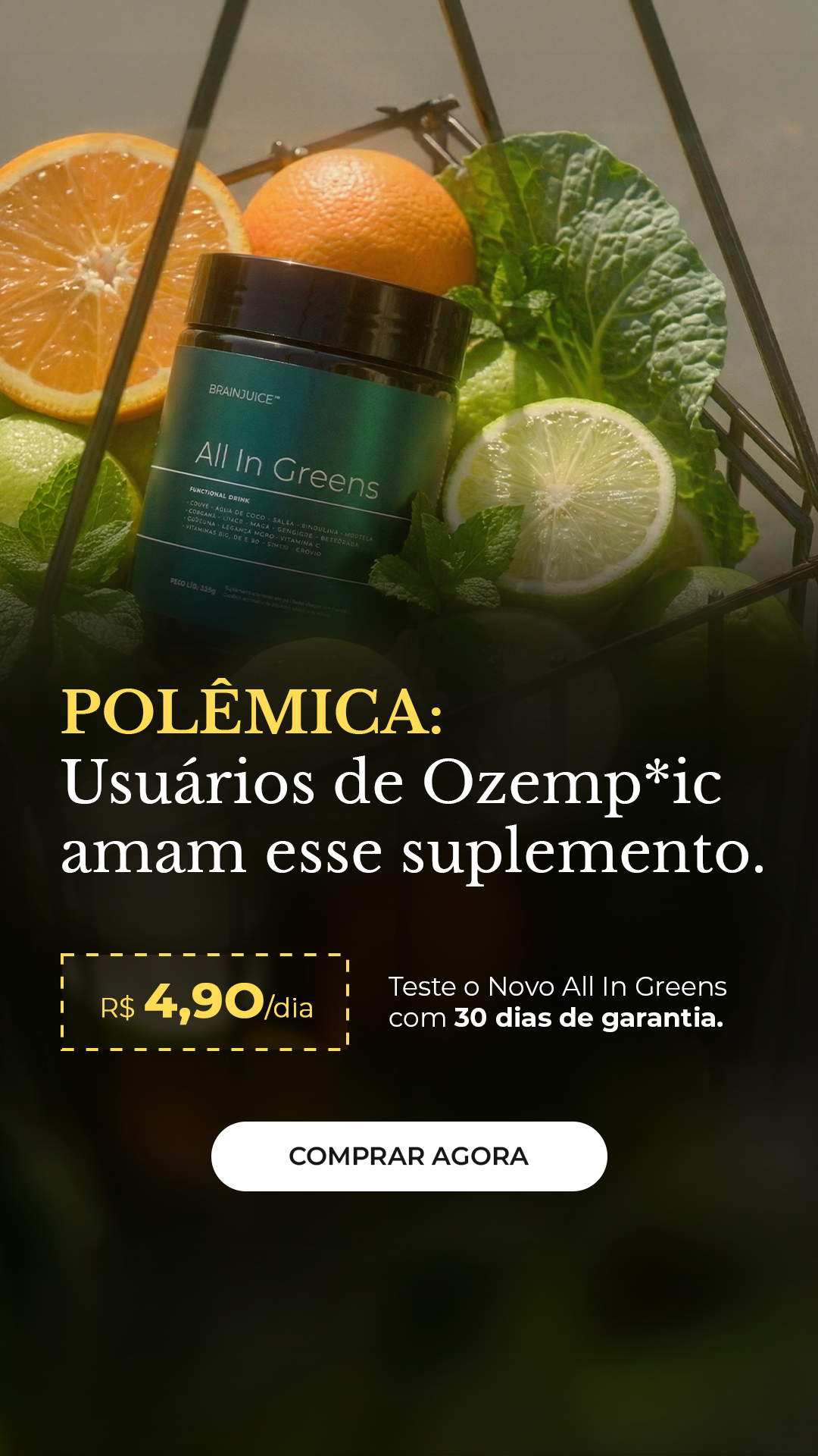 BrainJuice Facebook ad