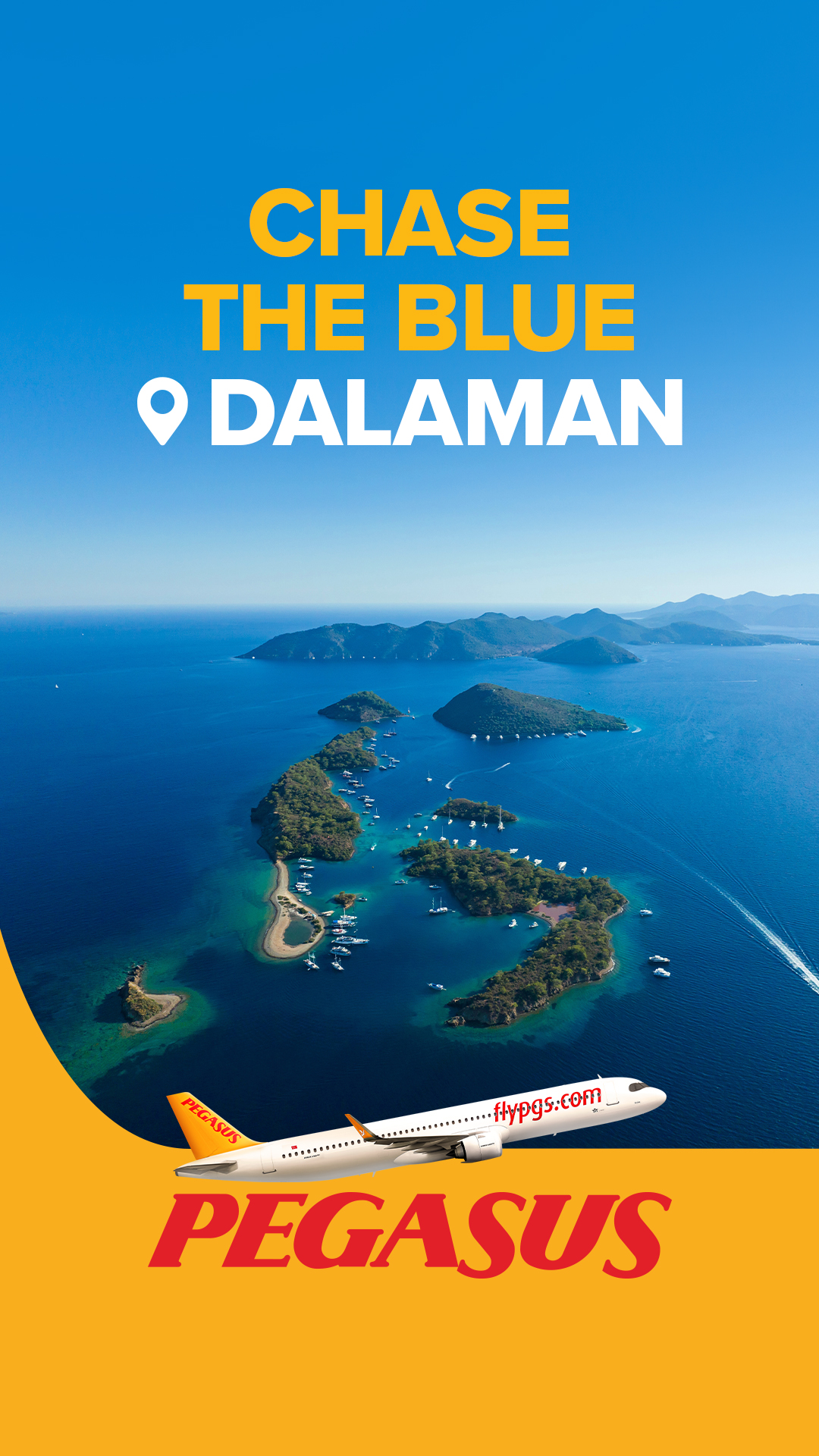 Pegasus Airlines Facebook ad