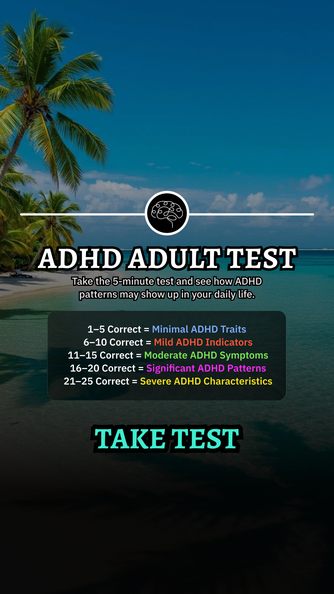 Personality Test: Created by Experts  Facebook ad