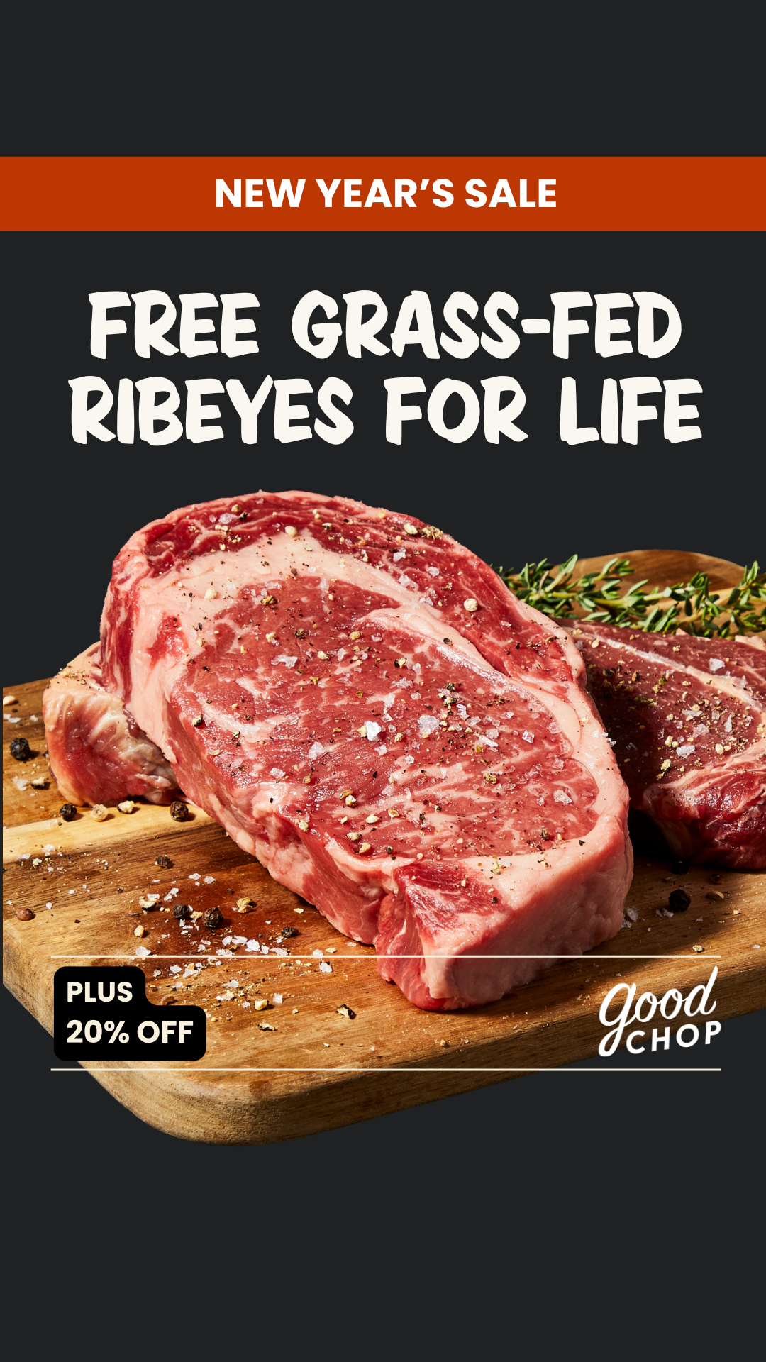GoodChop Facebook ad