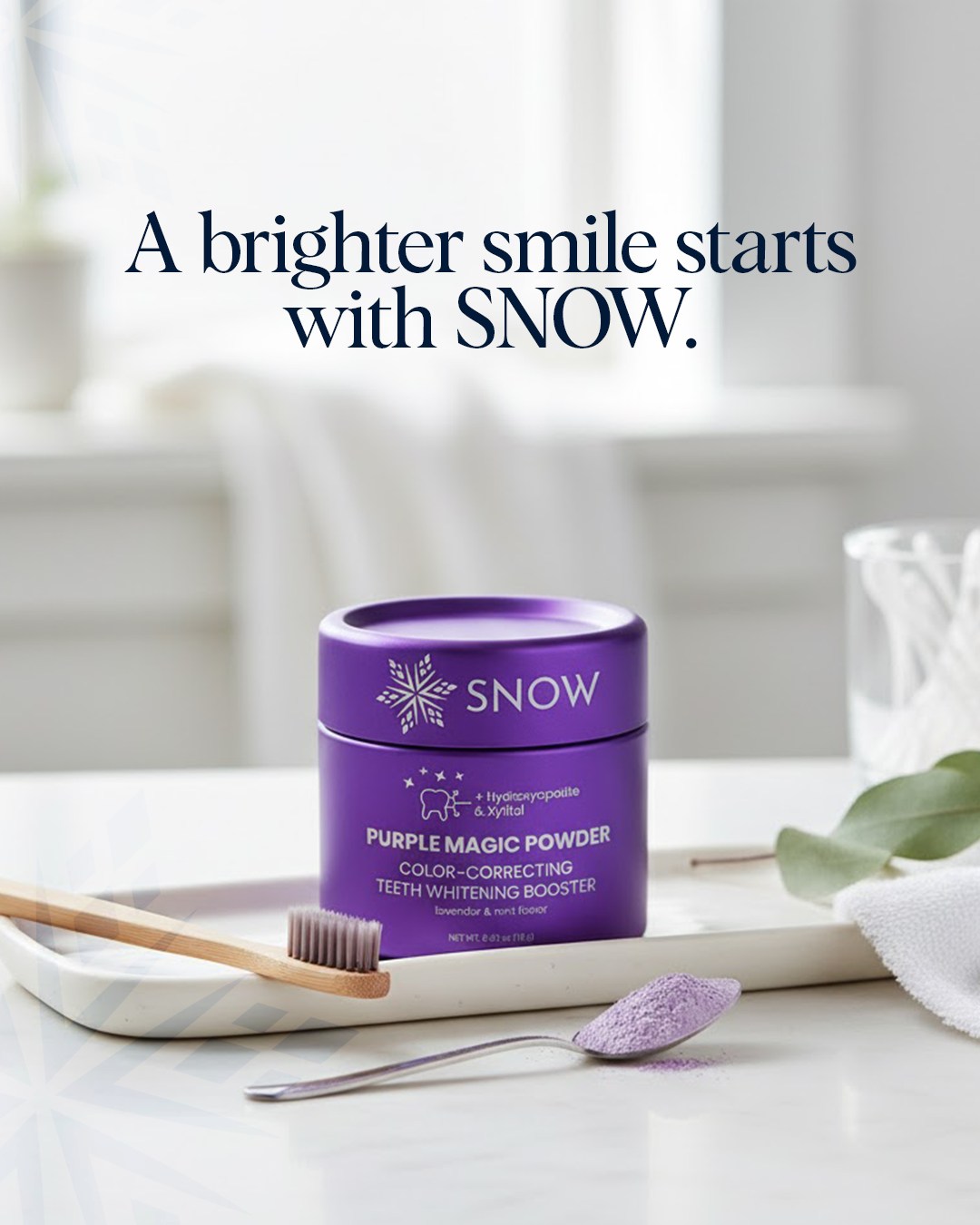 SNOW Teeth Whitening Facebook ad