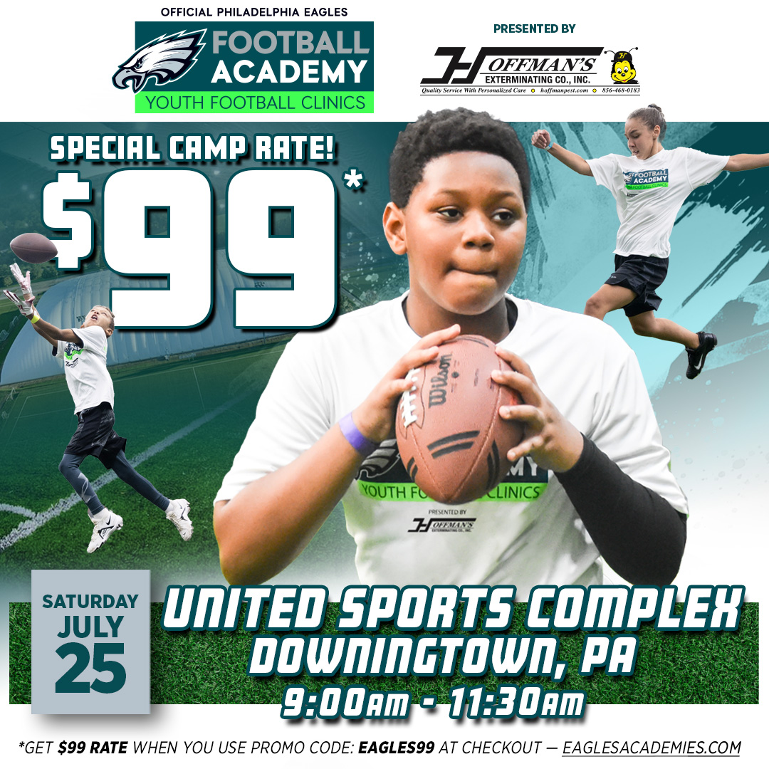 Eagles Football Camps Facebook ad
