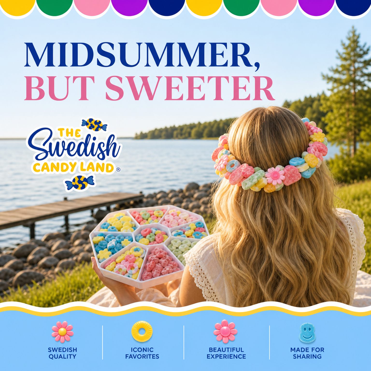 Swedish Candy Land Facebook ad
