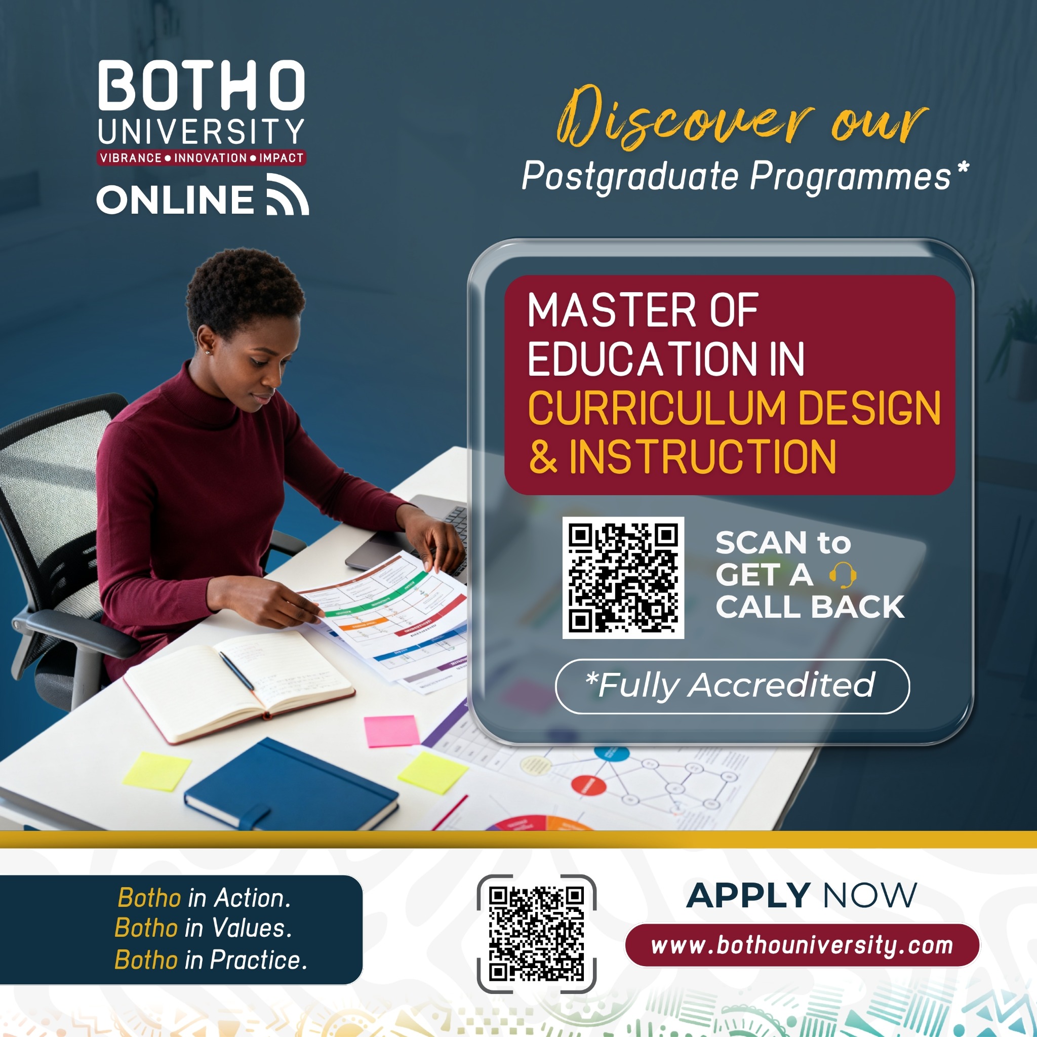 Botho University Online - BUO Facebook ad: Curriculum Design Is the Quiet Engine of Education