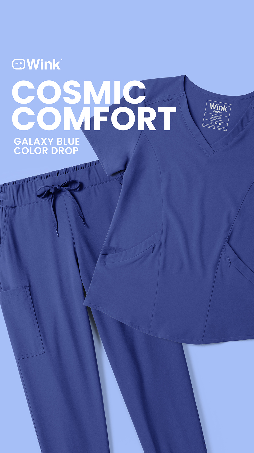 Wink Scrubs Facebook ad