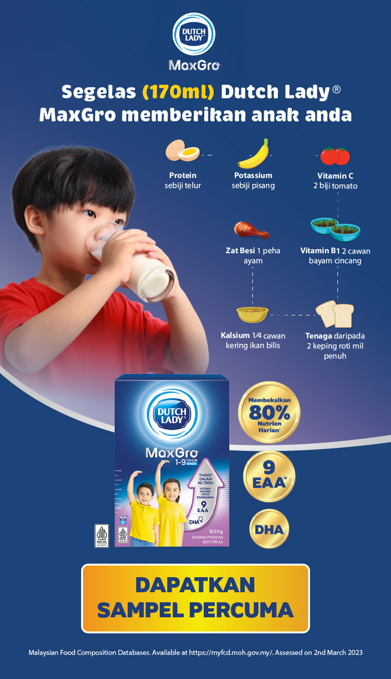 Dutch Lady Kids Nutrition Facebook ad