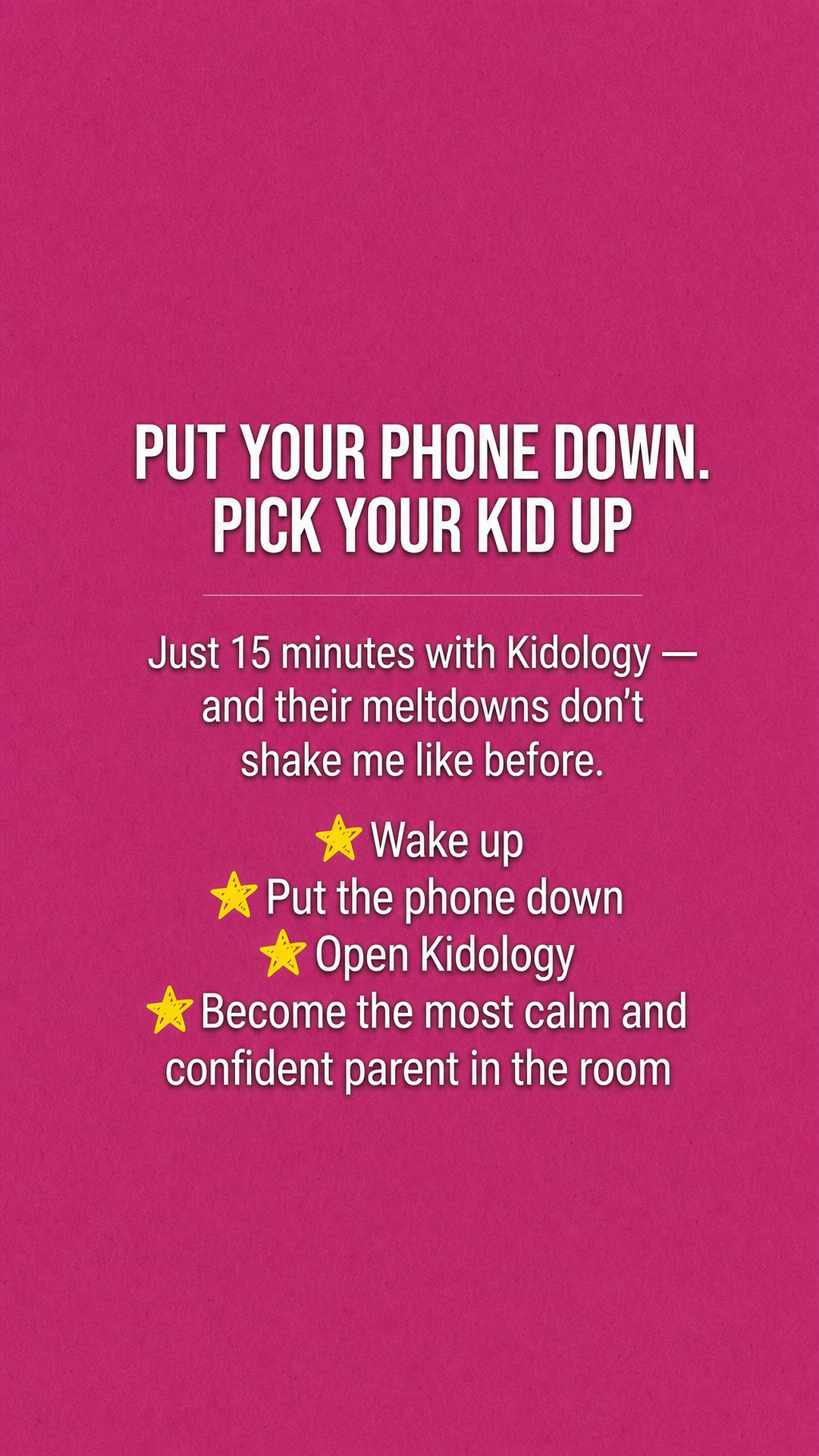 Kidology Facebook ad