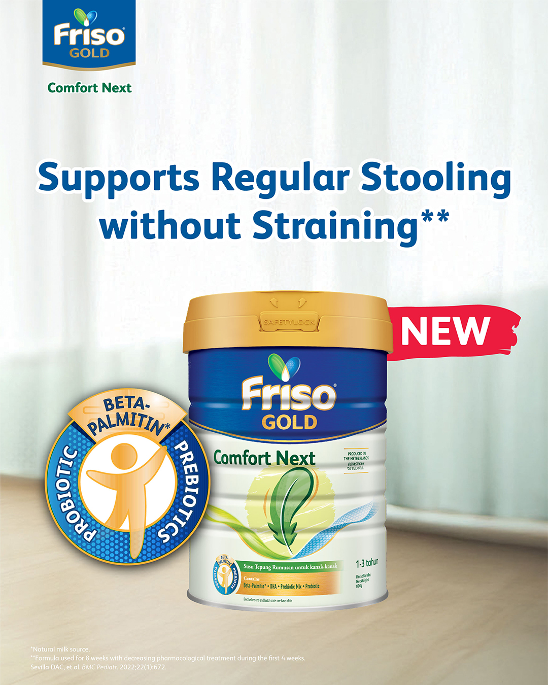 Friso Gold Malaysia Facebook ad: Friso Gold Comfort Next