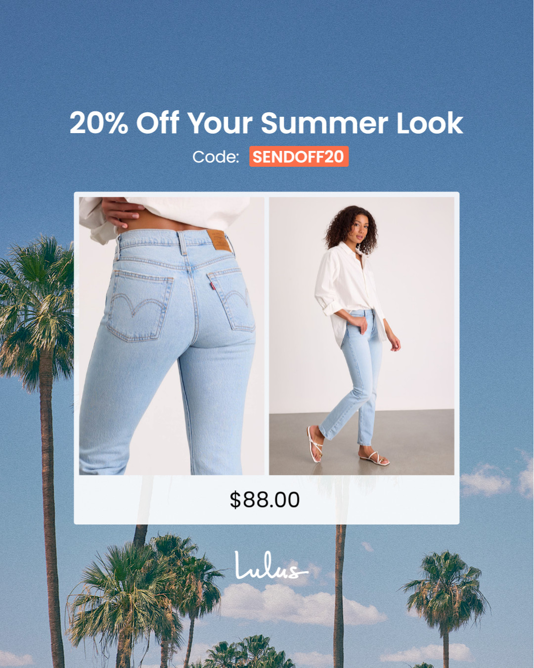 Lulus Facebook ad