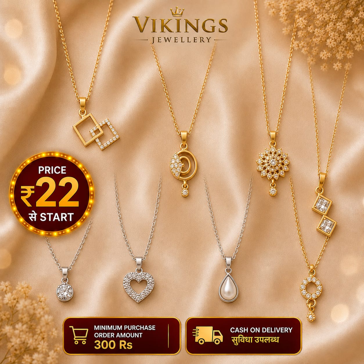 Vikings jewellery Facebook ad