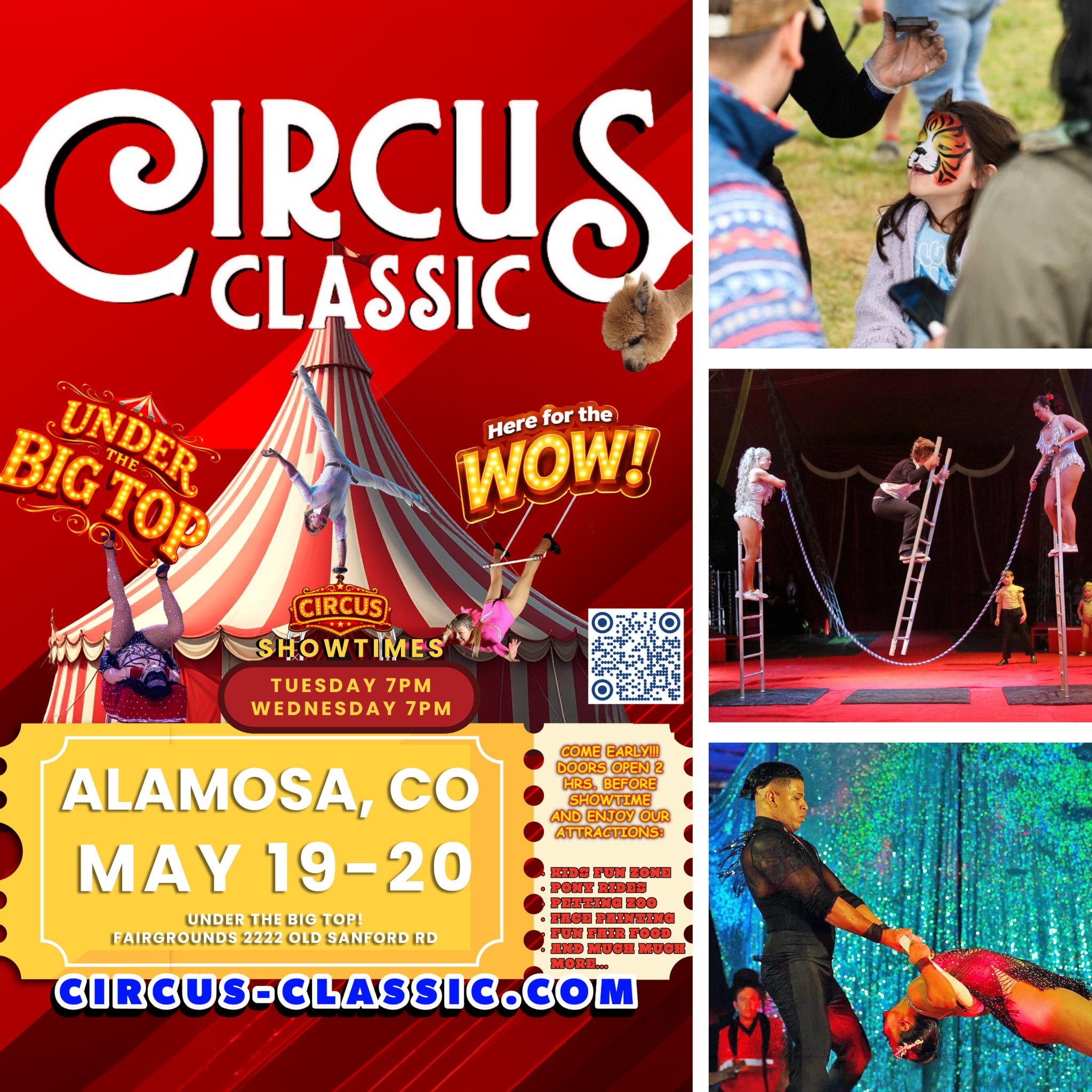 Circus Classic Facebook ad