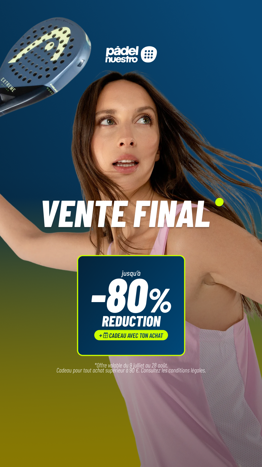 Padel Nuestro España Facebook ad