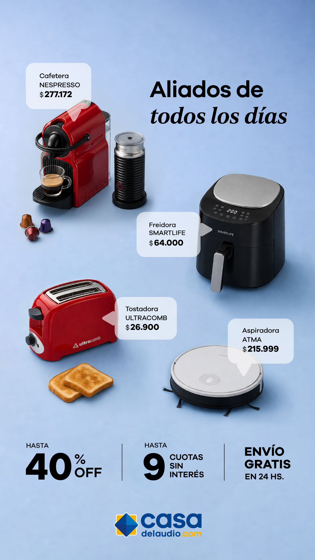 Casa del Audio Facebook ad