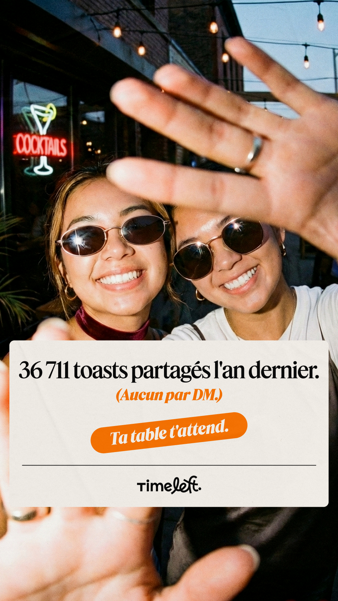 Timeleft Facebook ad
