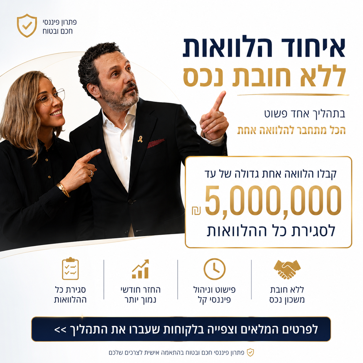 פתרונות פיננסים לישראל Facebook ad