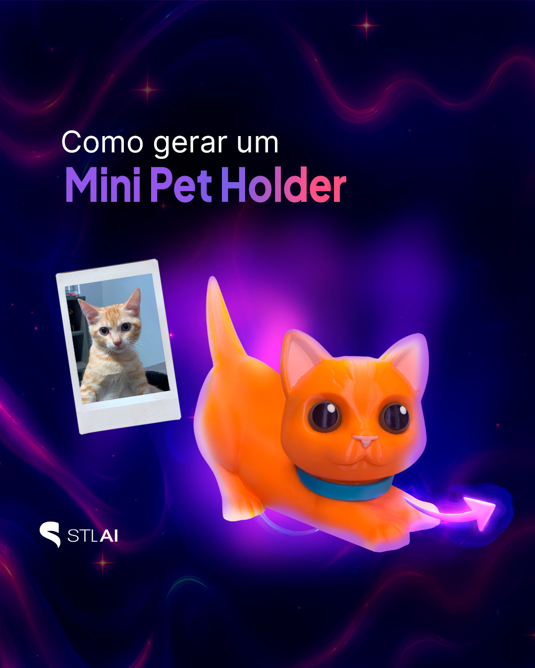 STL AI BR Facebook ad: Já pensou em um suporte para seu celular…