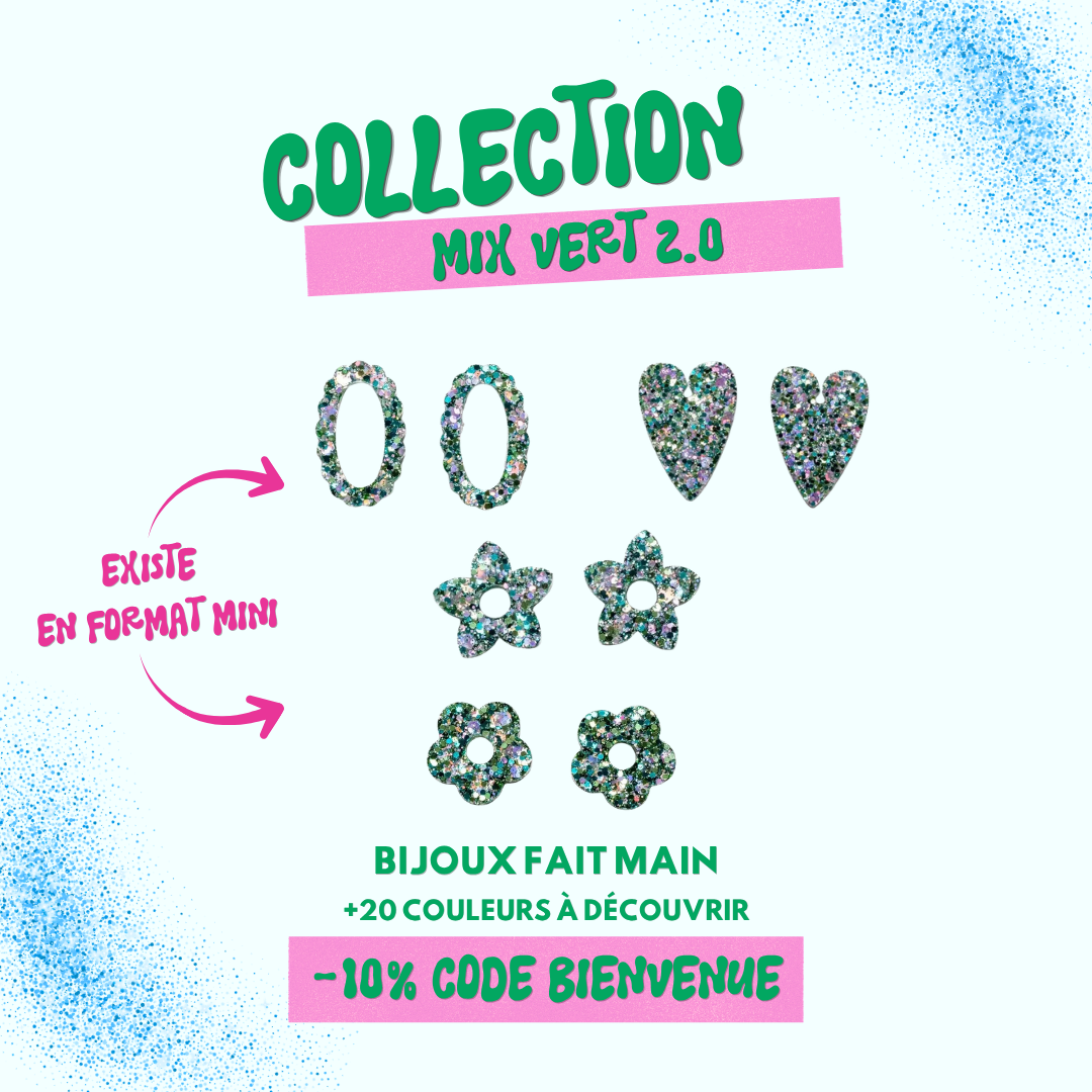 Les Nicolettes Facebook ad: Des bijoux uniques, faits à la main