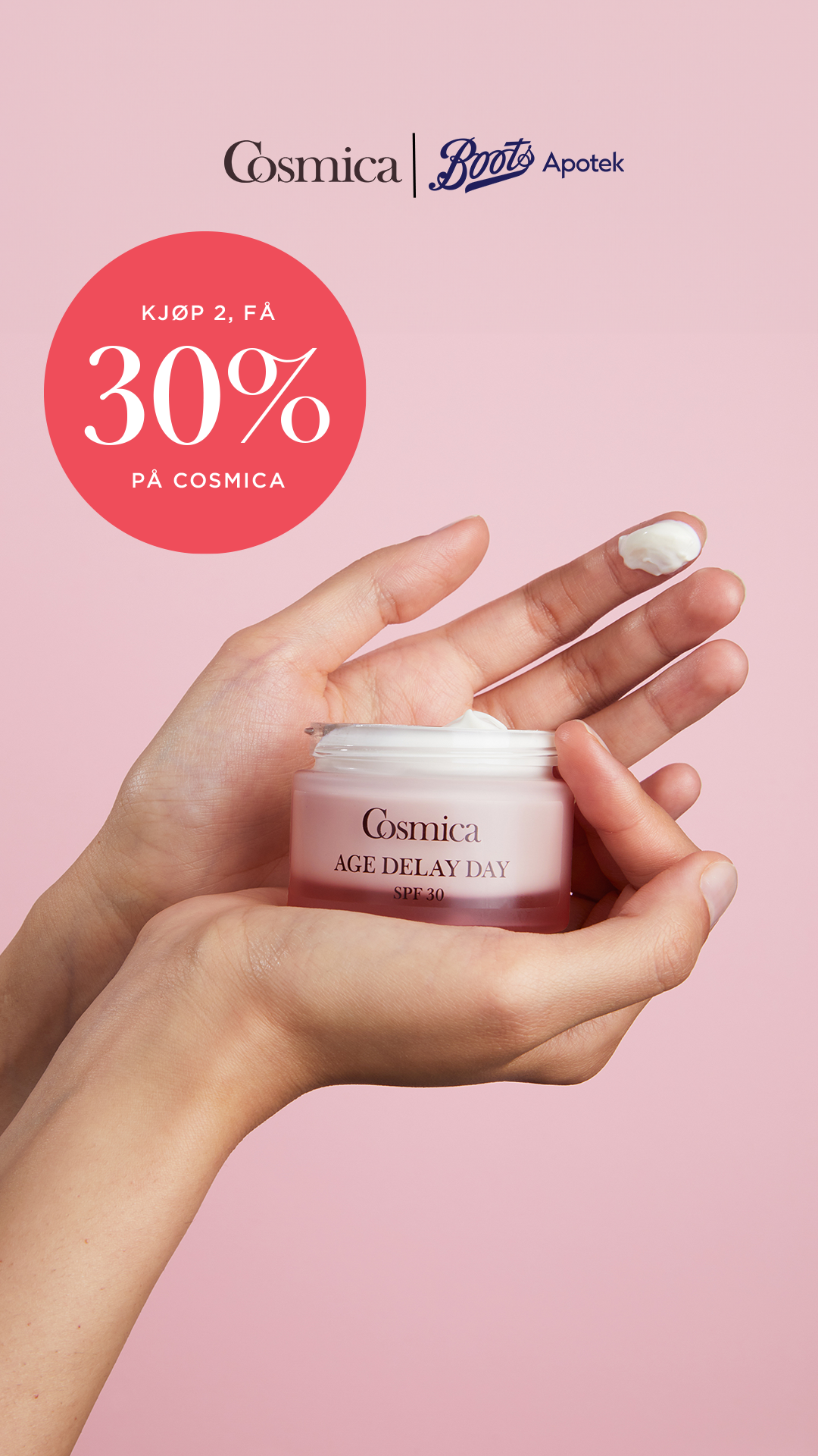 Cosmica Facebook ad from May 3, 2026