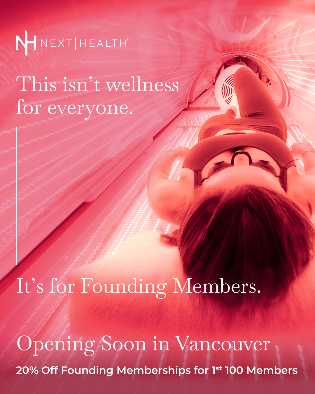 Next Health Vancouver Facebook ad