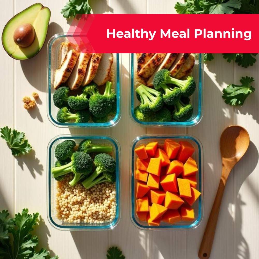 GetSearching Visionary Facebook ad: Healthy Meal Planning.