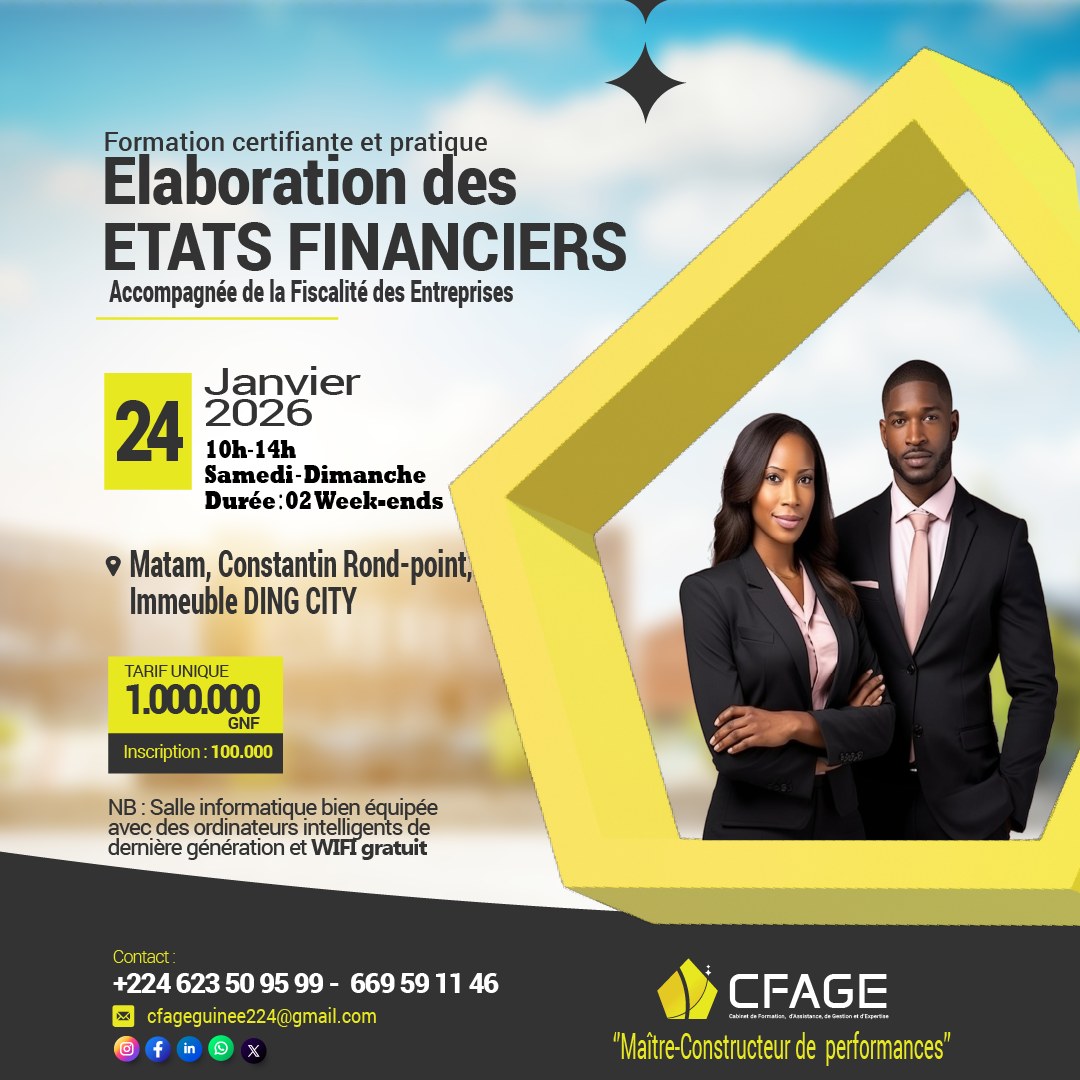 CFAGE Facebook ad: Formation professionnelle et certifiée sur l’élaboration…
