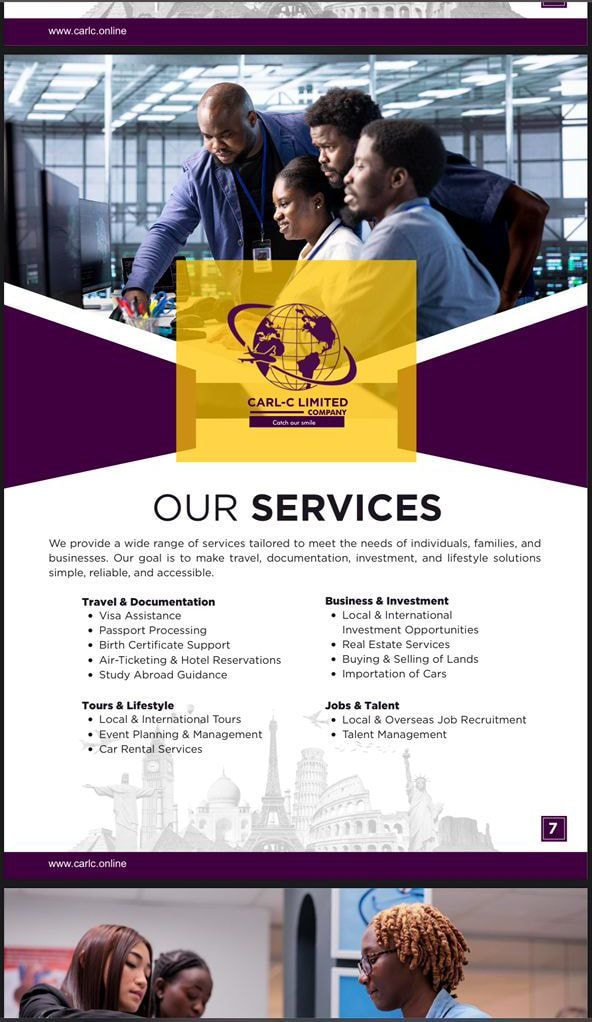 CARL C Limited Company Facebook ad: �REGISTERED MAN POWER RECRUITMENT AGENCY