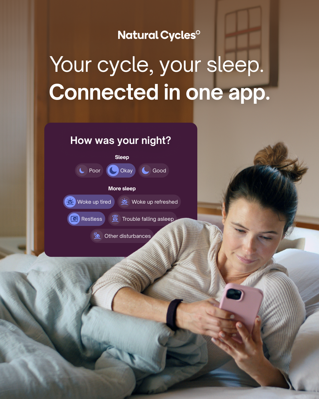 Natural Cycles Facebook ad