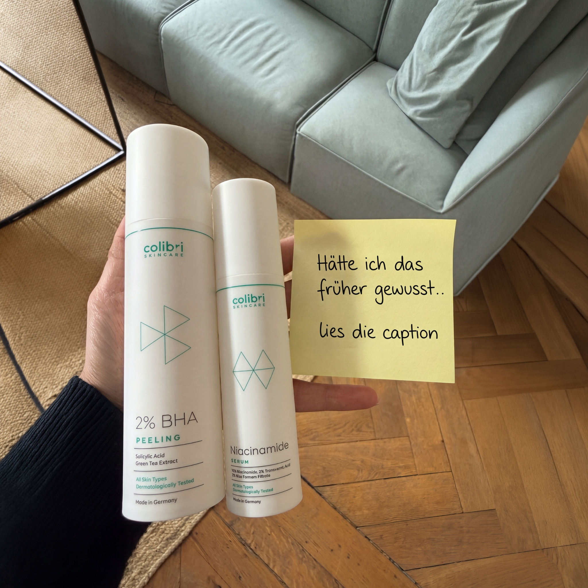 Colibri skincare Facebook ad