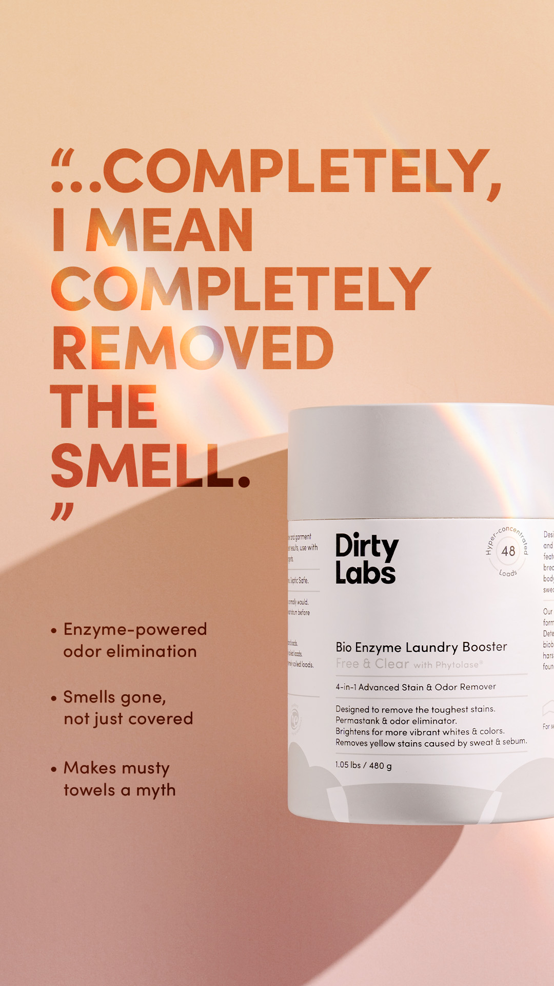 Dirty Labs Facebook ad