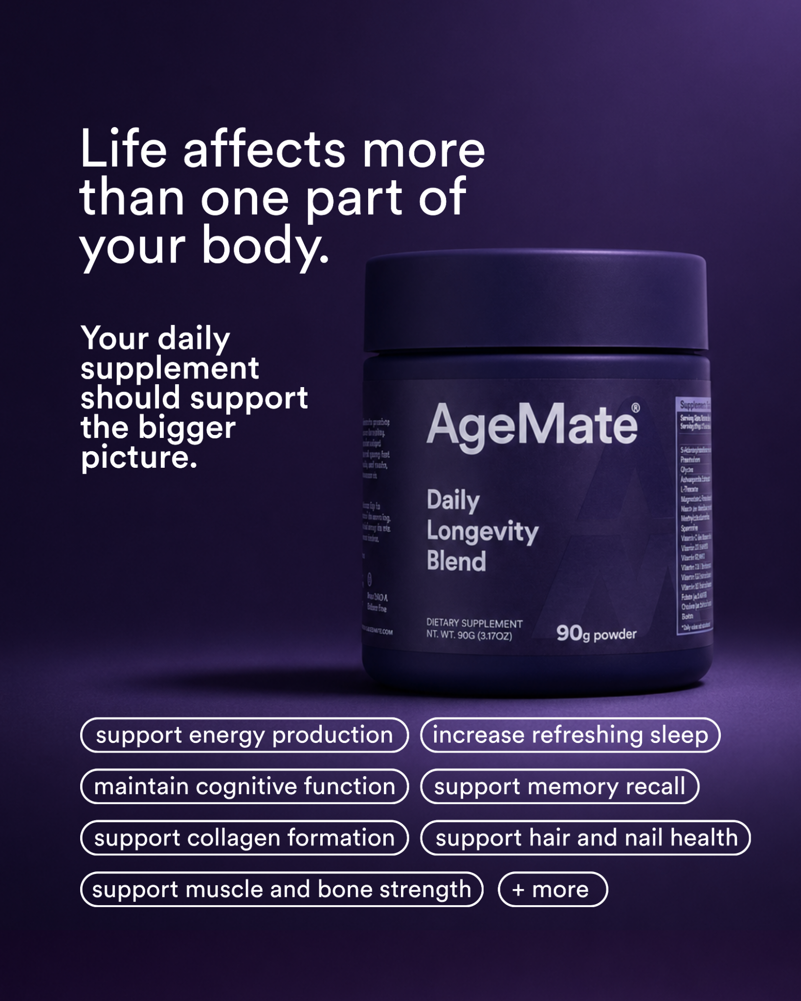 AgeMate Facebook ad