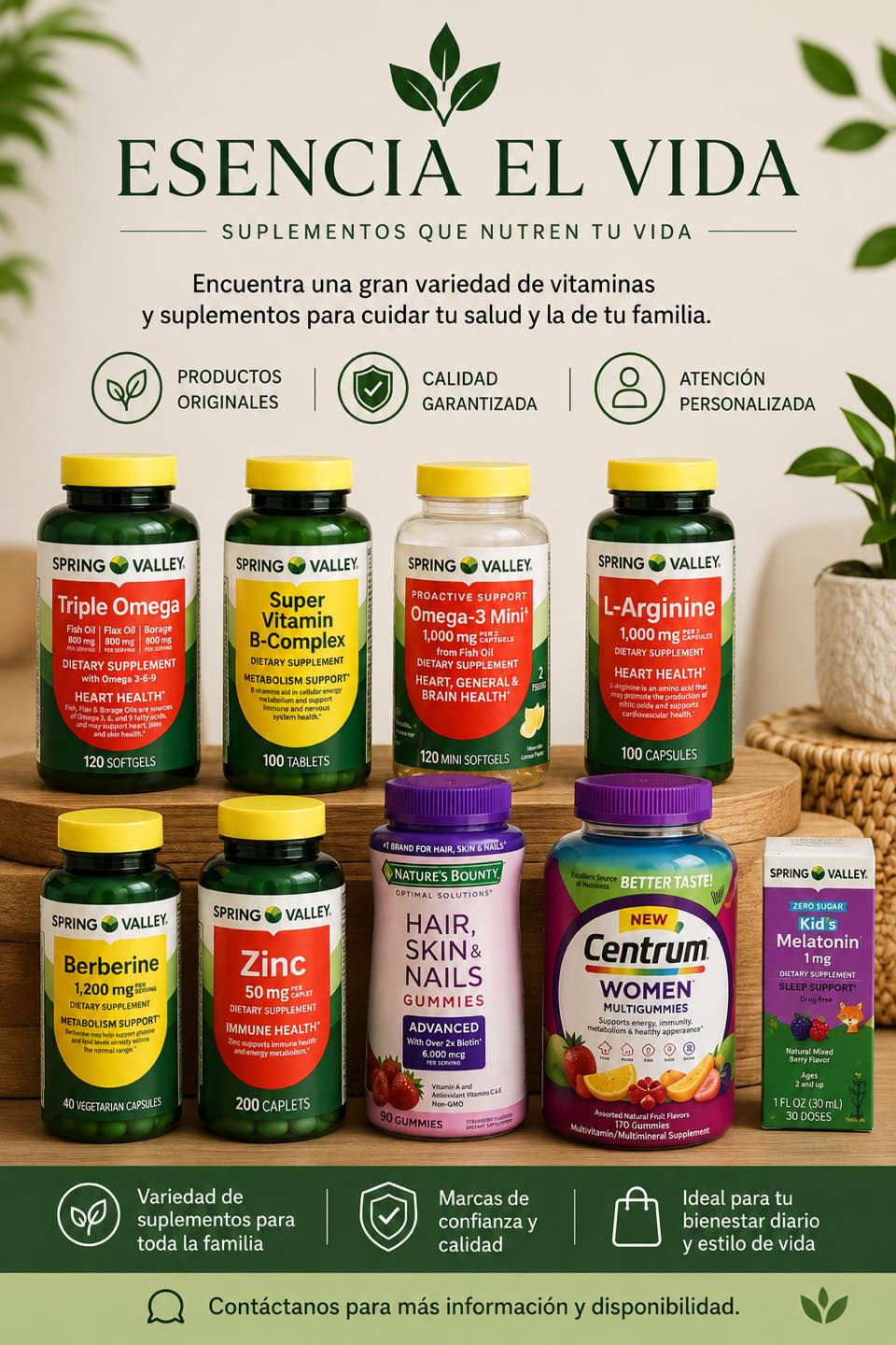 Esential Vida Facebook ad