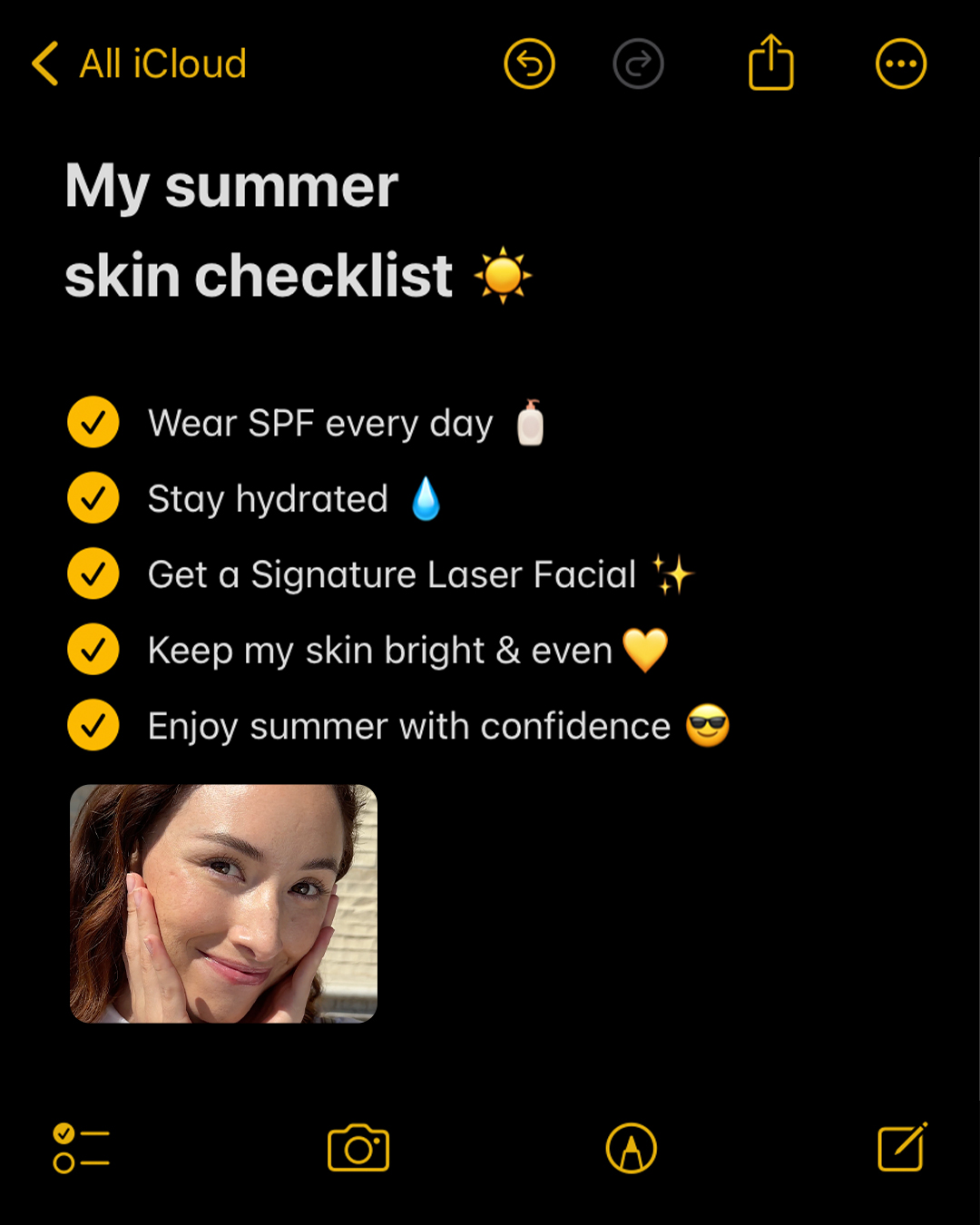 Skin Laundry Facebook ad