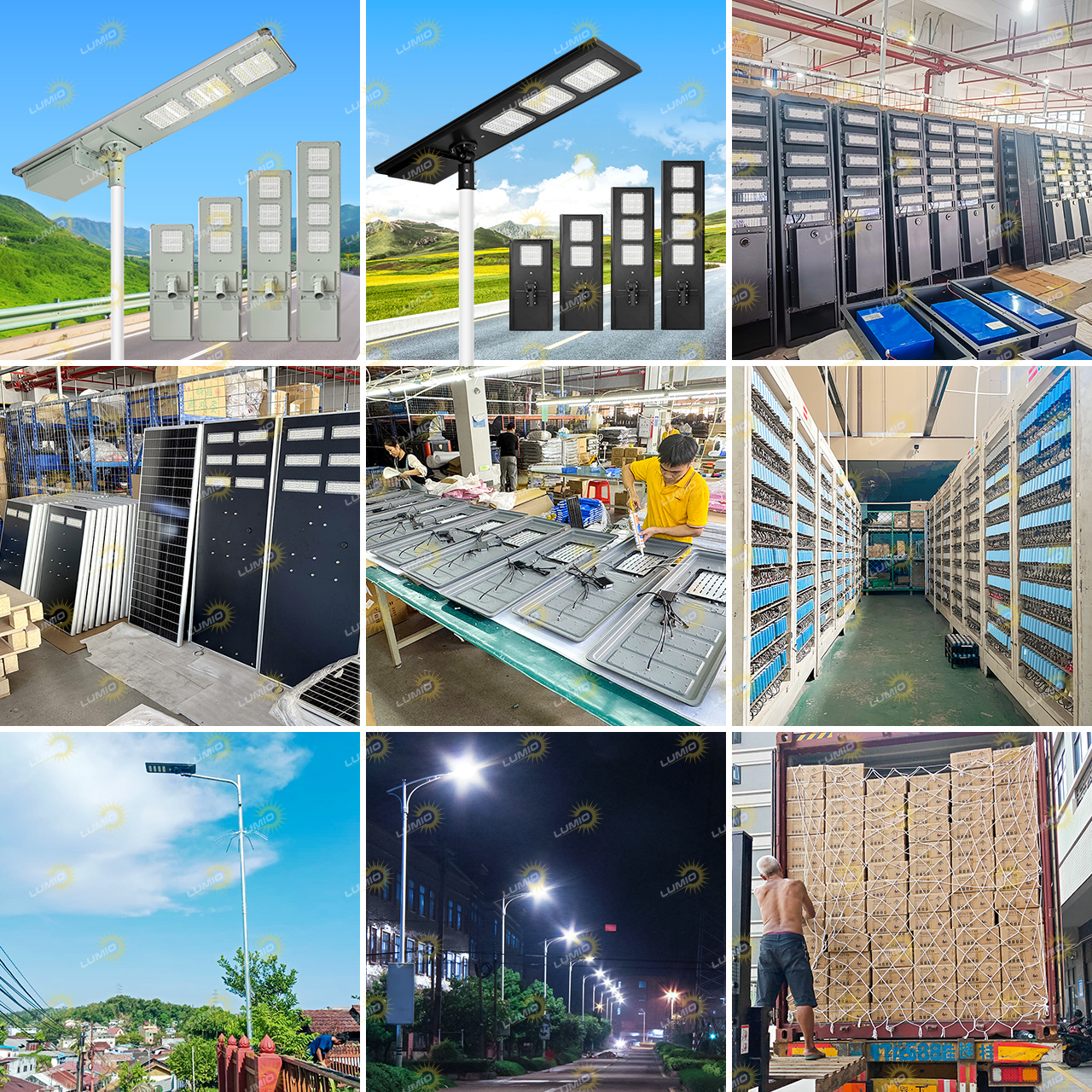 Lumio LED Solar Light/outdoor lamp Manufacturer - China Facebook ad: Solar Lighting--Engineering Project Solar Street Lights