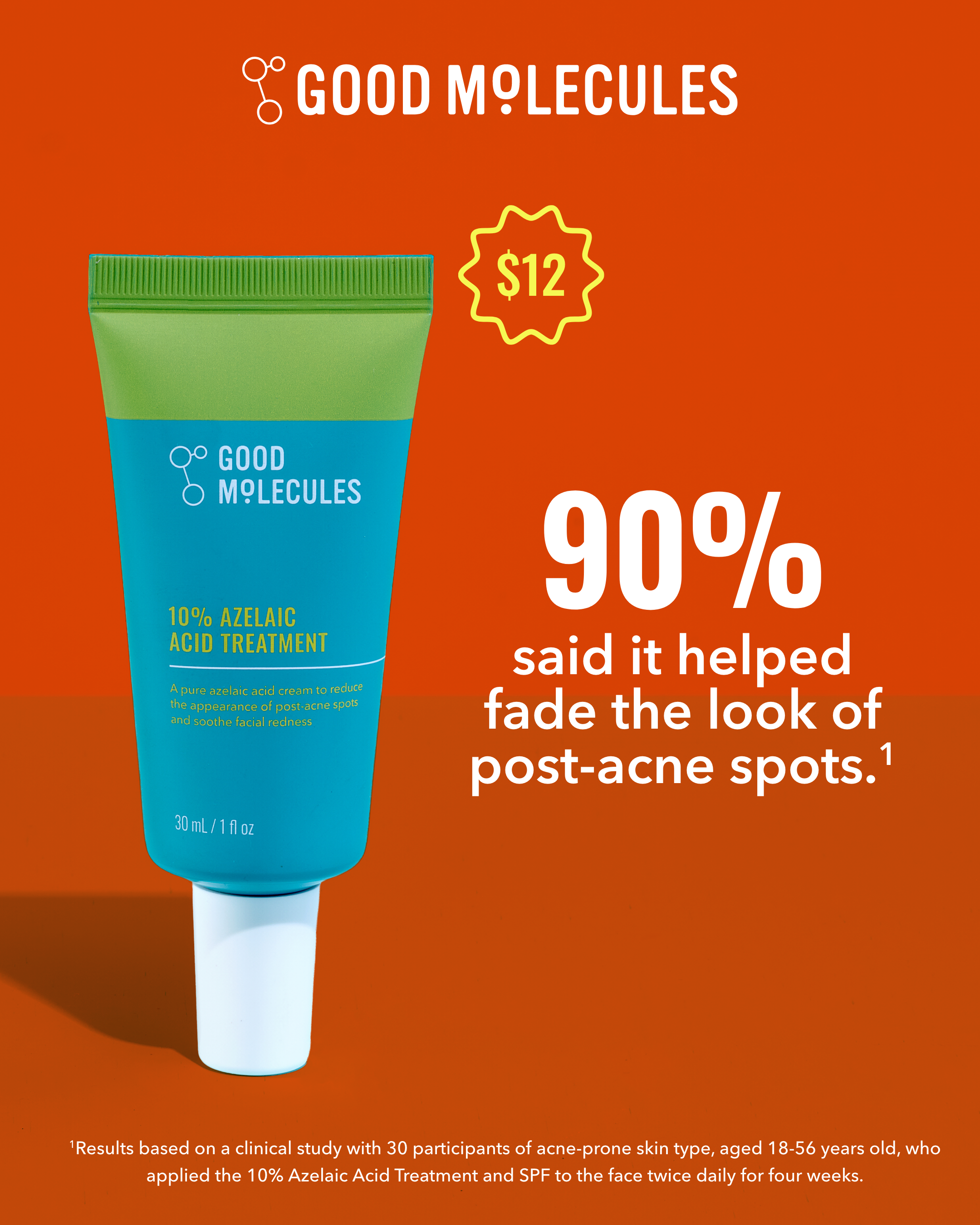Good Molecules Facebook ad