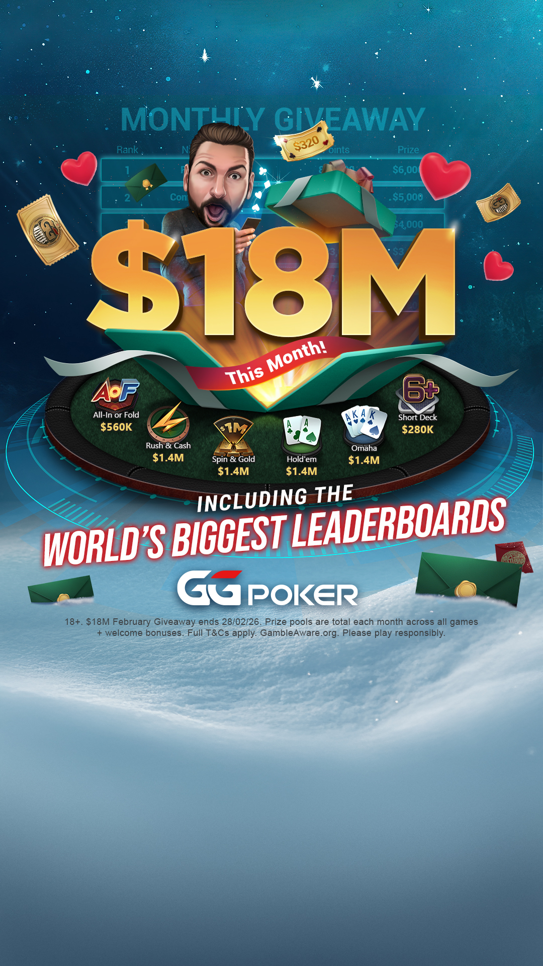 GGPoker UK Facebook ad
