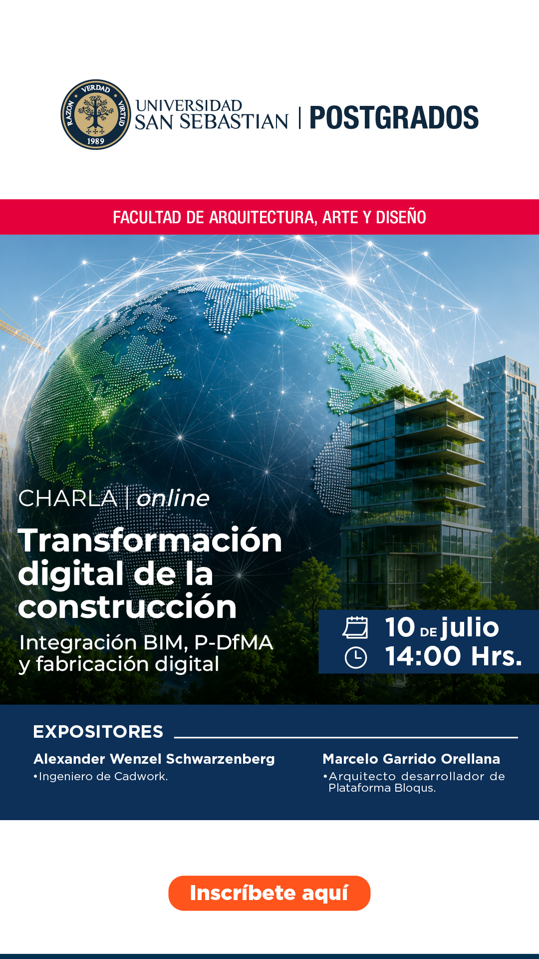 Postgrados Universidad San Sebastián - USS Facebook ad from Jul 8, 2026