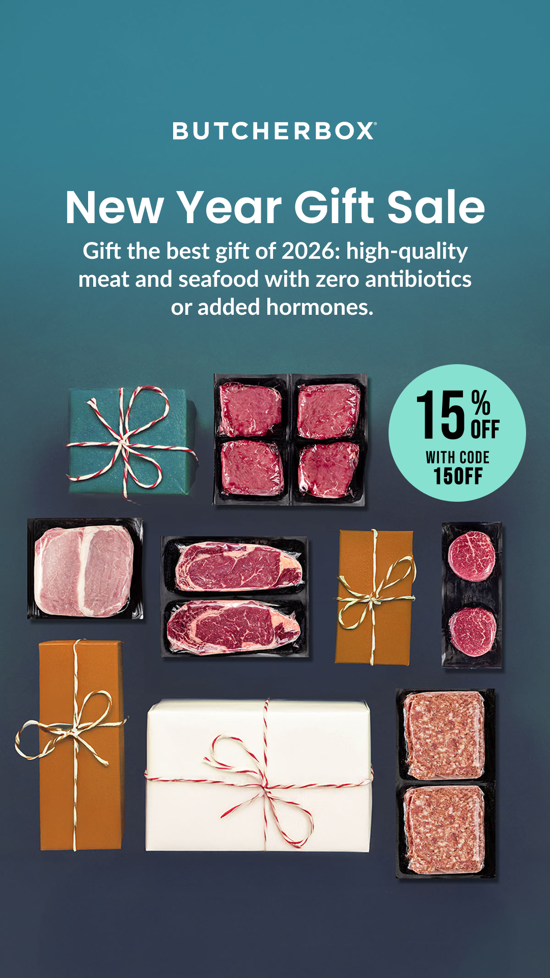 ButcherBox Facebook ad