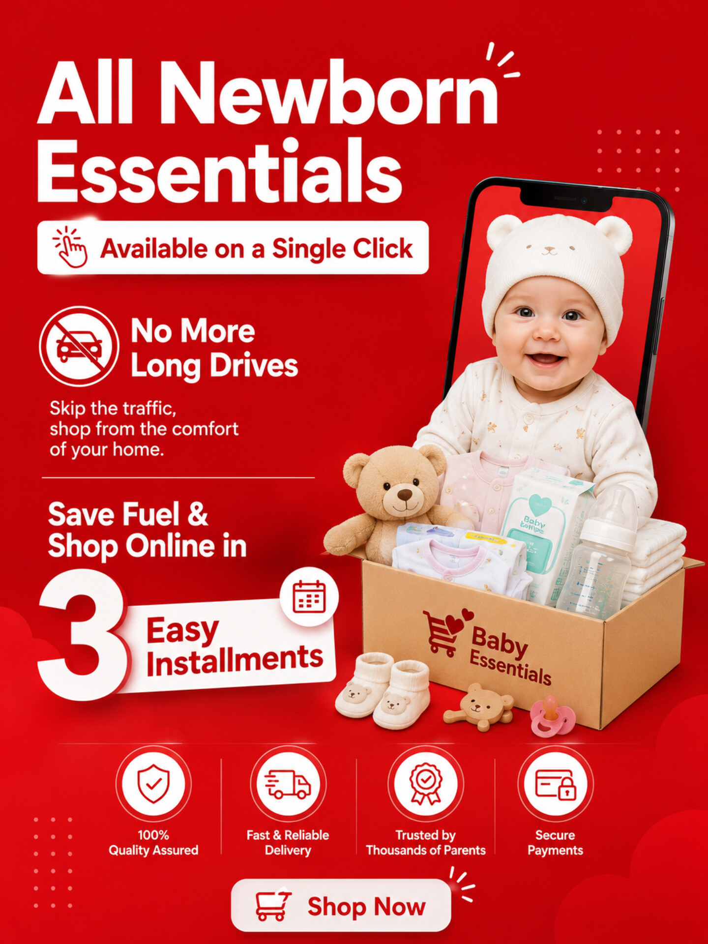 The Babies Store Facebook ad