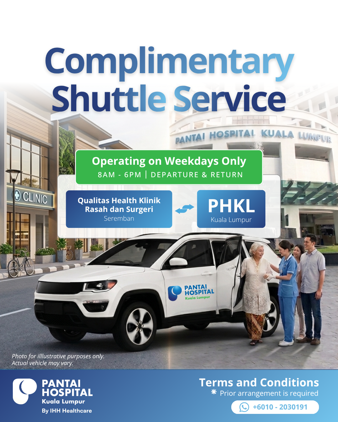 Pantai Hospital Kuala Lumpur Facebook ad: Getting to quality healthcare has never been easier.