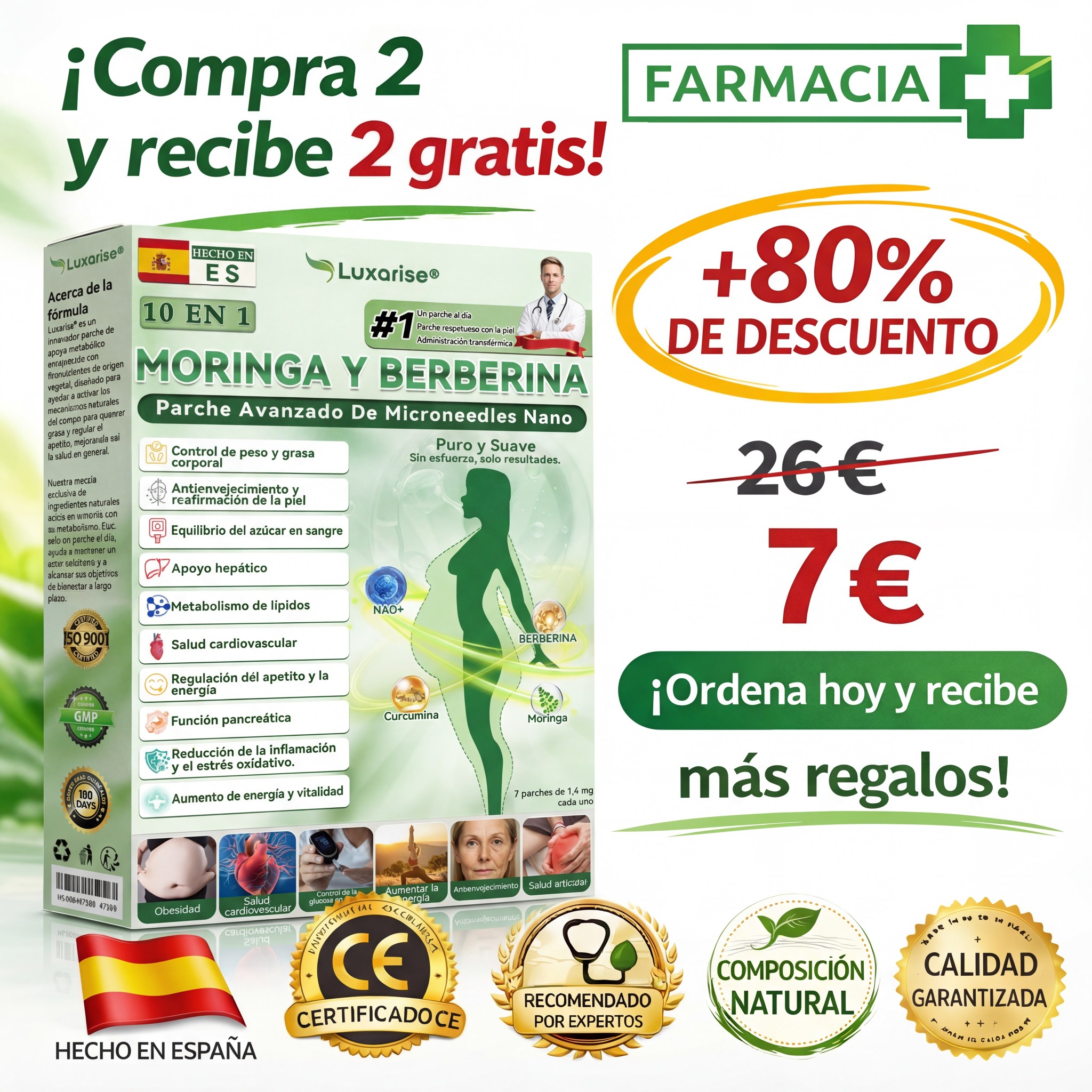 Dr. Elena Petrova Facebook ad: España | Envío rápido | Garantía de devolución de 180 días