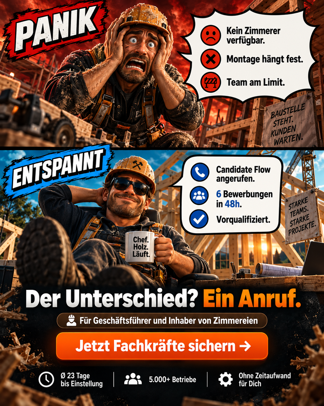 Candidate Flow GmbH - Recruiting Partner für den Mittelstand Facebook ad