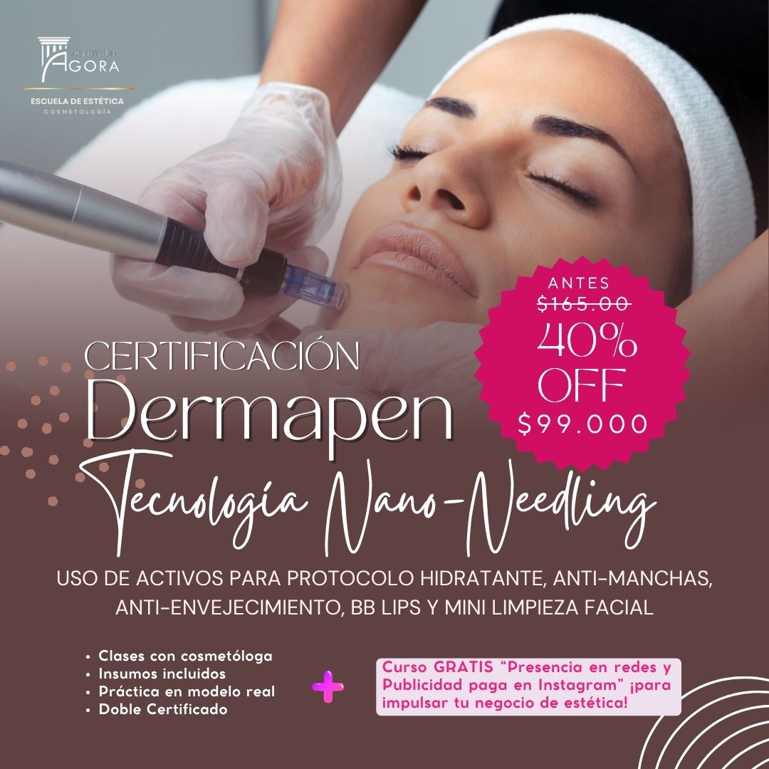 Escuela de Estética y Cosmetología Facebook ad