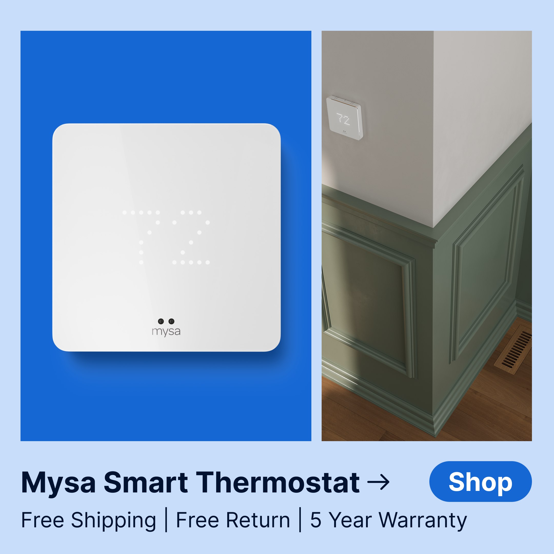 Mysa Facebook ad