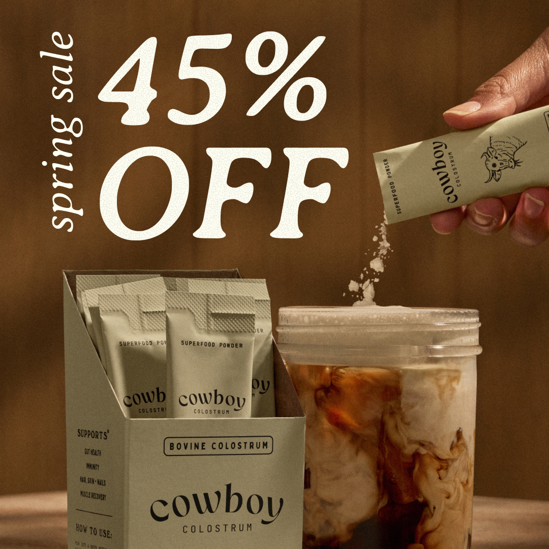 Cowboy Colostrum Facebook ad