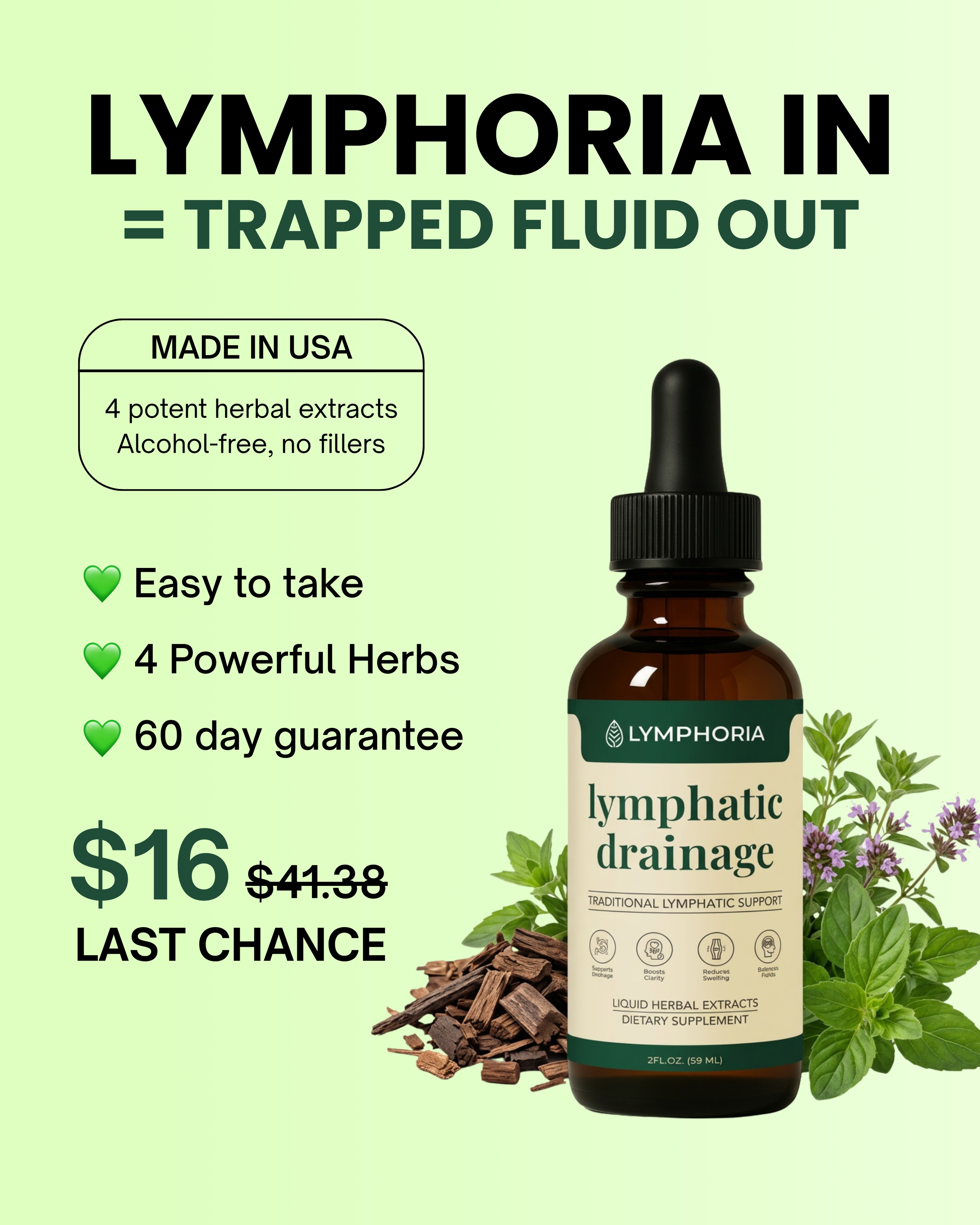 Herbalist Amara Linden, PhD Facebook ad
