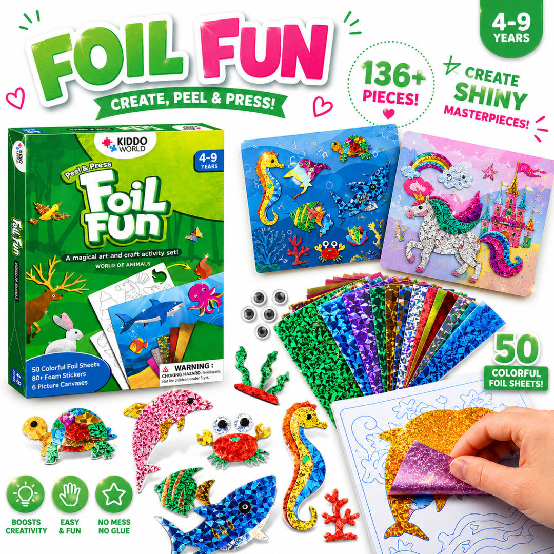 Kiddo world Facebook ad: Give them a reason to choose creating over…